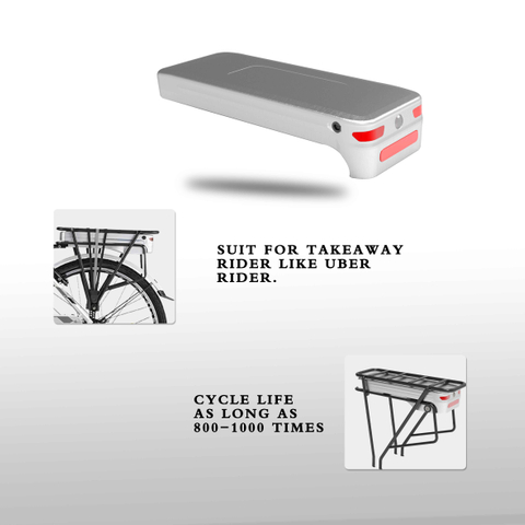 36V21Ah Rear Rack Ebike Battery Supplier UL2271 UL2489