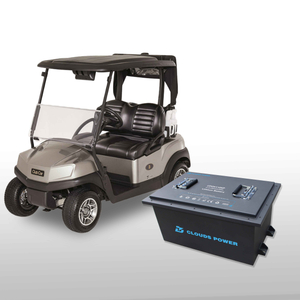 Clouds Power 51.2V105Ah LiFePO4 Electric Golf Cart Battery with Bluetooth