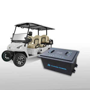 Clouds Power 48V105Ah LiFePO4 Golf Cart Battery for Four Seat YAMAHA with Bluetooth App